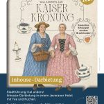 Das Bild zeiegt ein gestaltetes Plakat zur Plakat zur Stadtführung 