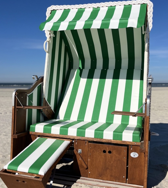 Nachhaltiger Strandkorb Spiekeroog