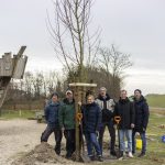 Gruppenfoto der Pflanzaktion 2026 auf Spiekeroog