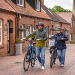 Radfahrer in Ditzum